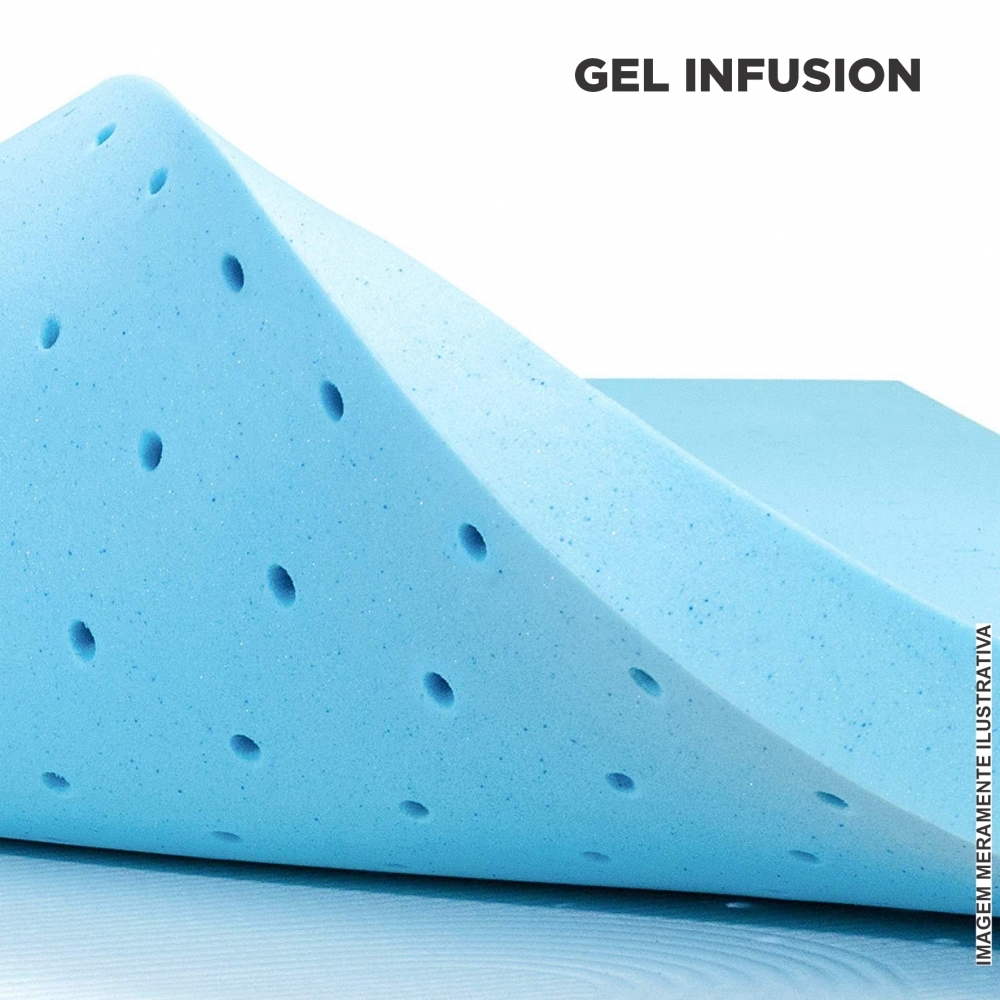 Foto 6 - Conjunto Le Grand Látex Gel Infusion Pocket (Colchão 158x198x37 cm) - Selado