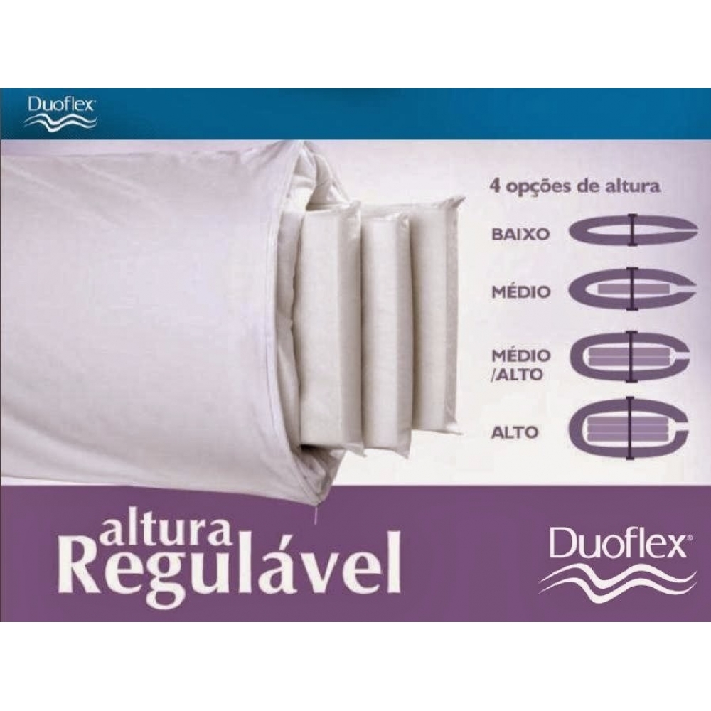 Foto 3 - Travesseiro Látex Altura Regulável - Duoflex